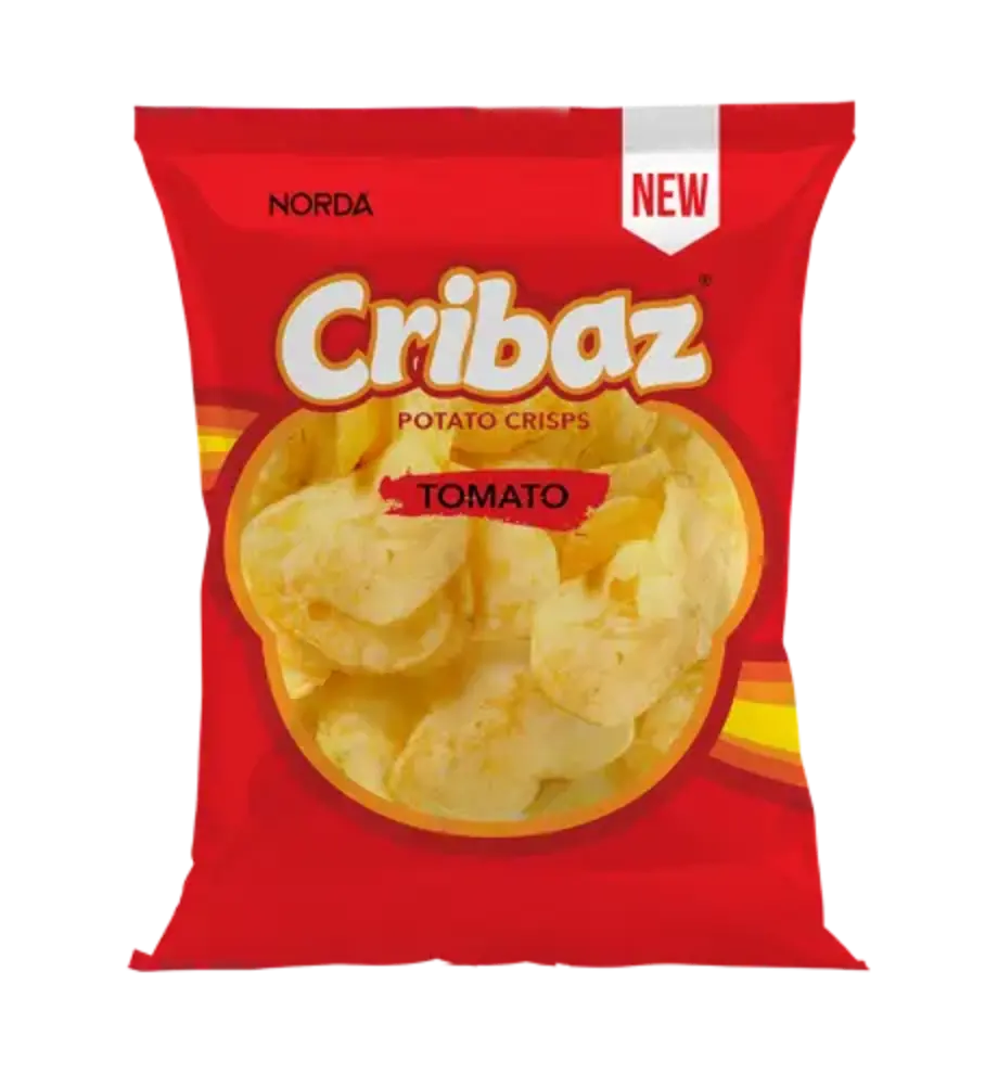 Cribaz Tomato Potato Crisps 95G